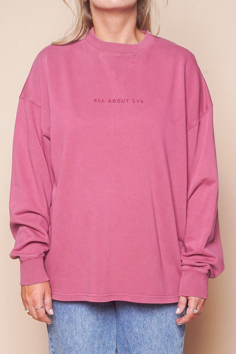 All About Eve Washed Relaxed Crew main image 1