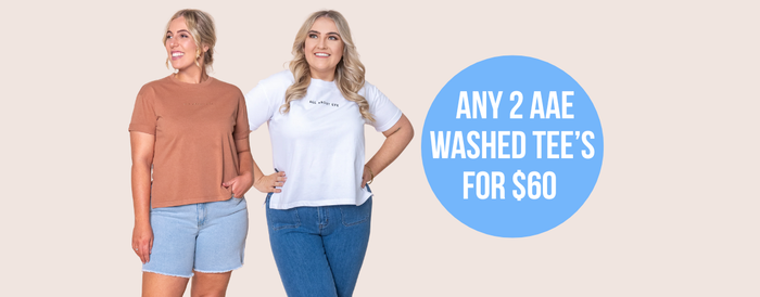 AAE Washed Tee Collection