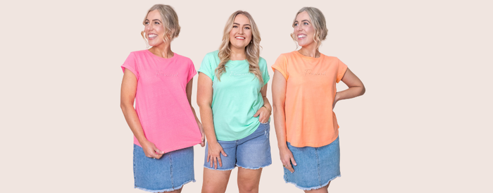 Neon Foxwood Signature Tee's