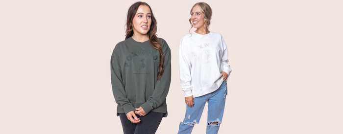 Effortless Crews - Khaki & Egret