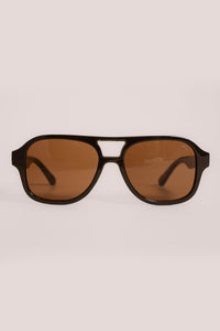 Tove Sunglasses in Brown - Milla Hart