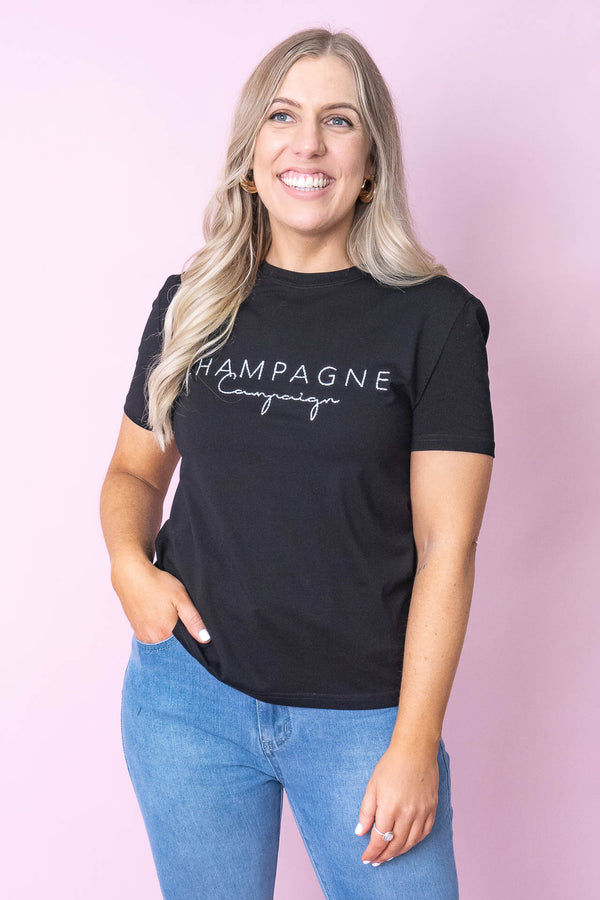 Nikki Tee in Black