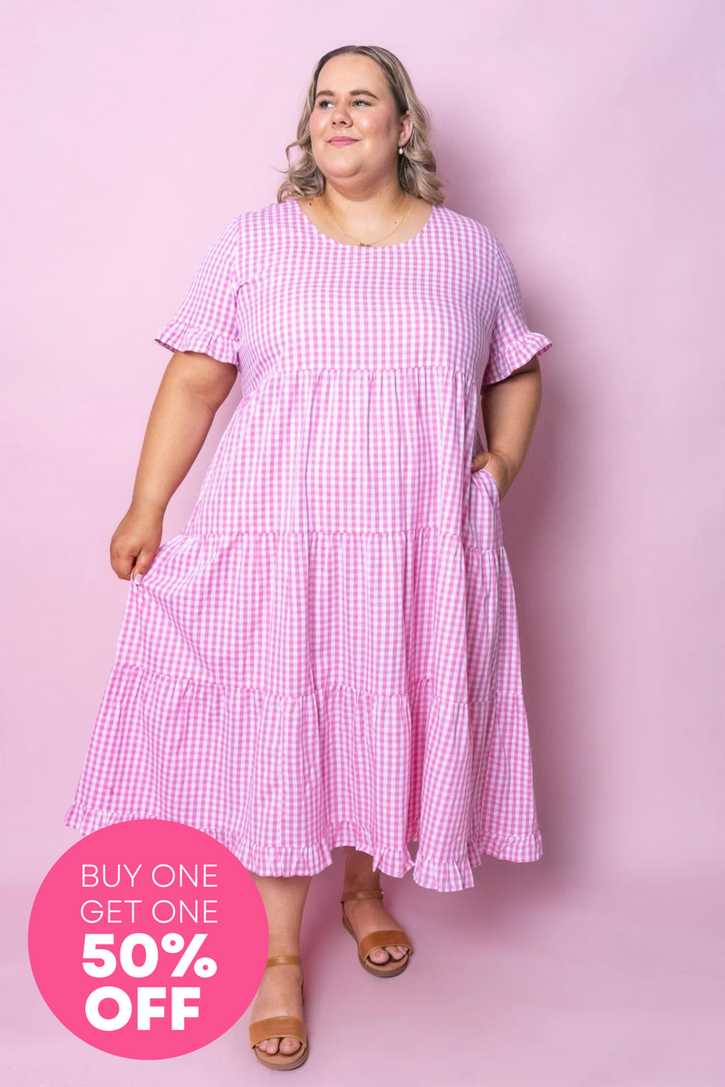 Dally Dress in Pink