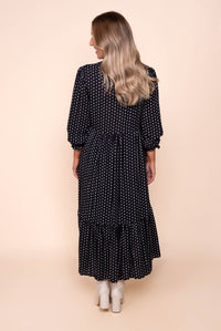 Vicky Midi Dress in Black