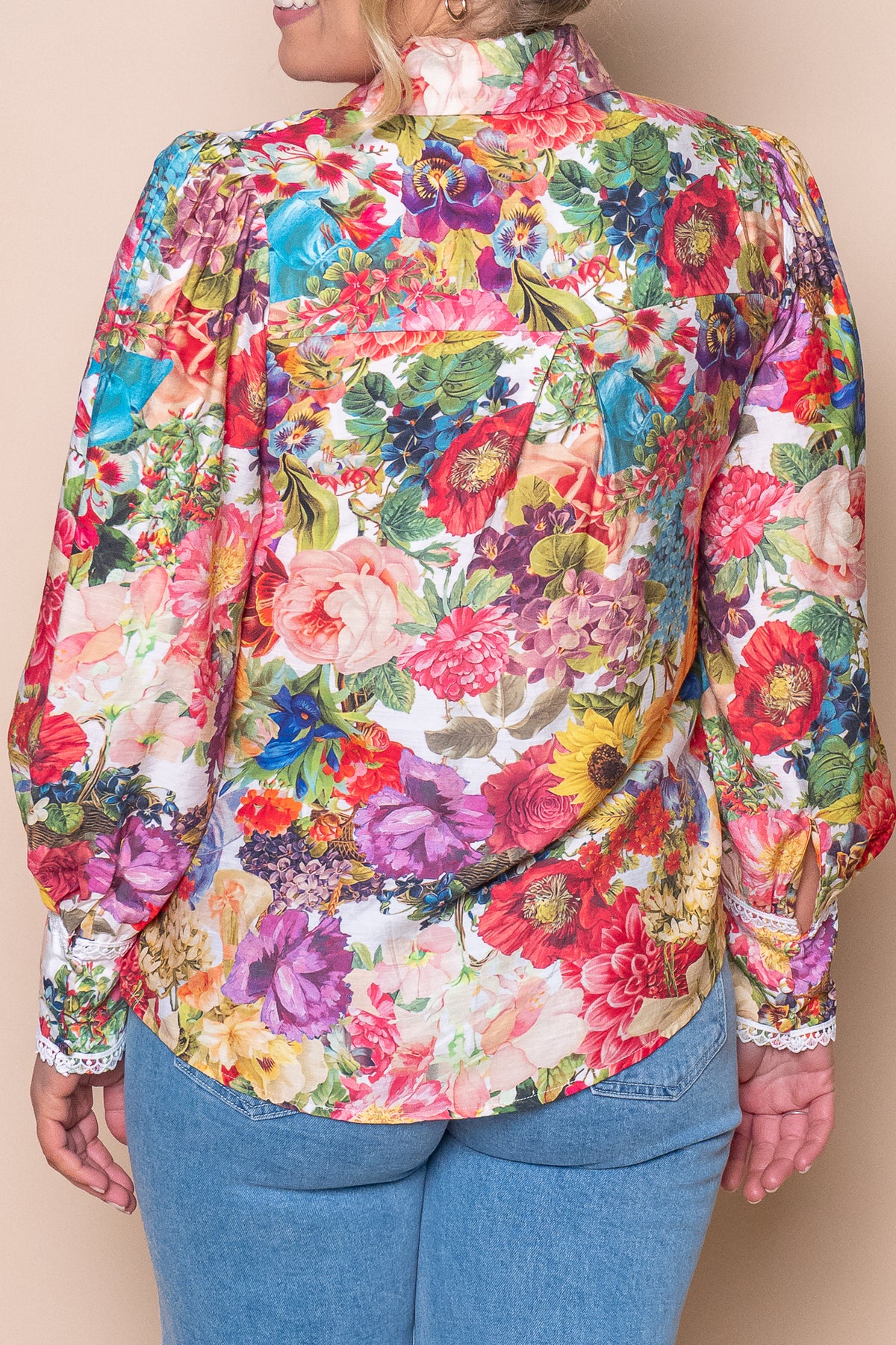 Tatum Floral Top in Multi