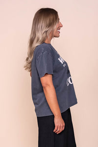 Tex Tee in Black - Foxwood