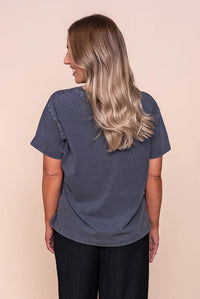 Tex Tee in Black - Foxwood