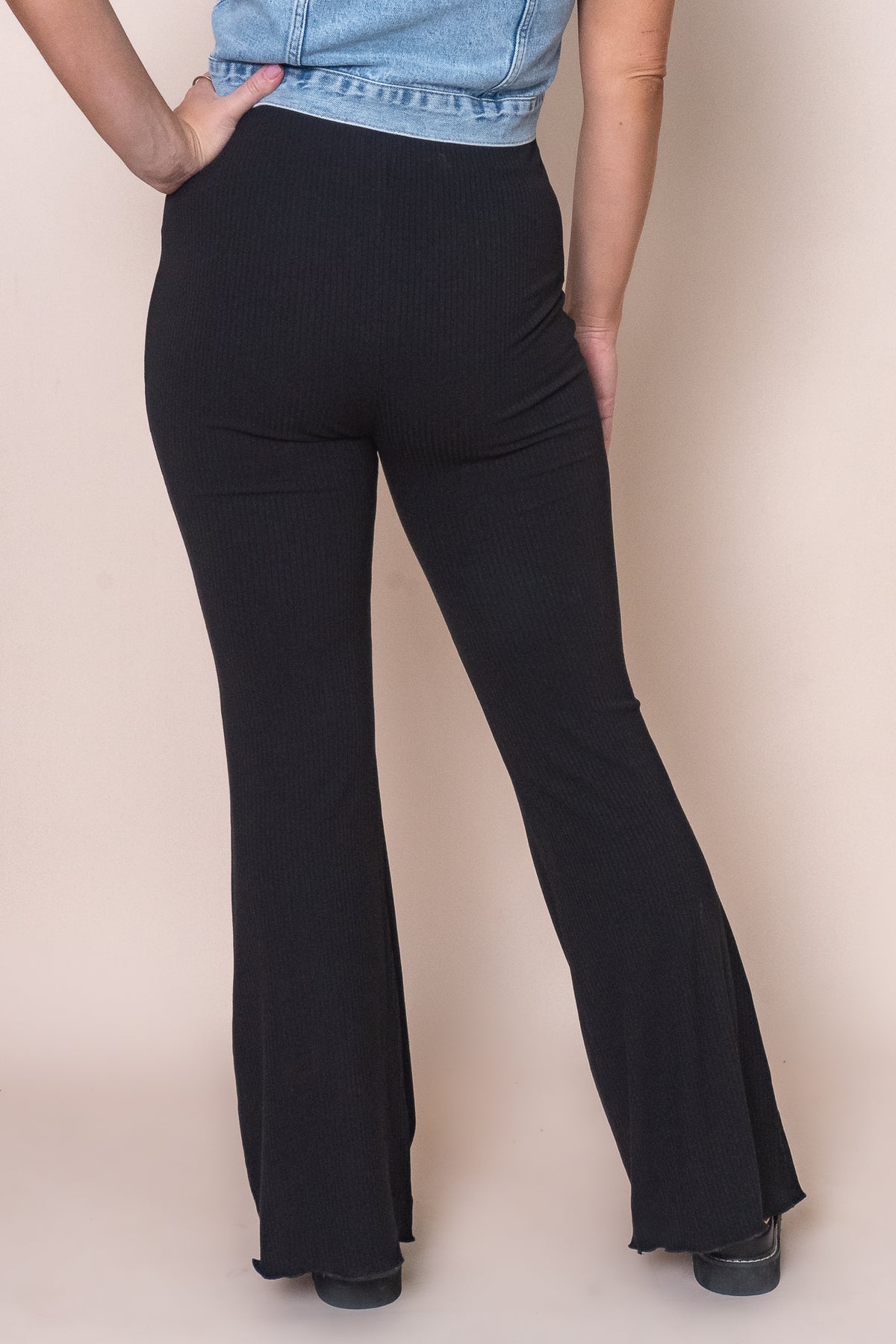 AAE Rib Flare Pants - All About Eve