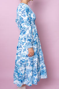 Amalfi Dress in Blue