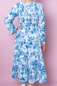 Amalfi Dress in Blue