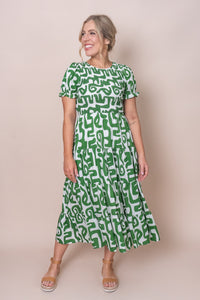 Dillon Dress in Green