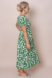 Dillon Dress in Green