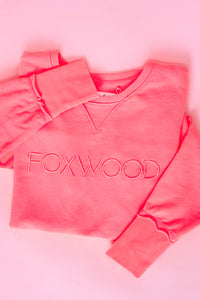 Simplified Crew in Neon Pink - Foxwood