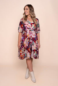 Raelynn Floral Dress in Multi