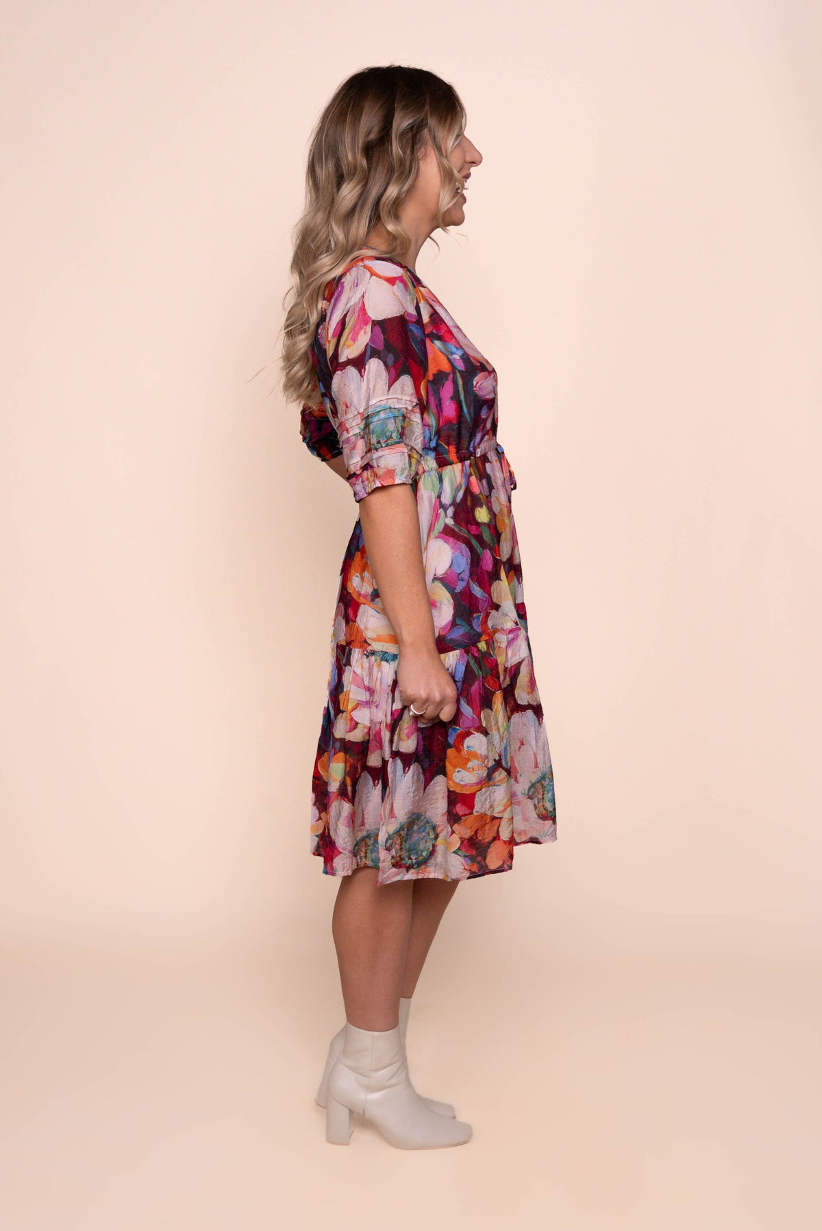 Raelynn Floral Dress in Multi