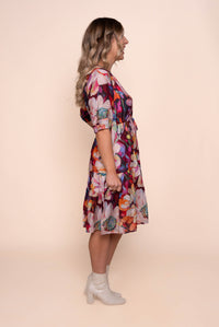 Raelynn Floral Dress in Multi