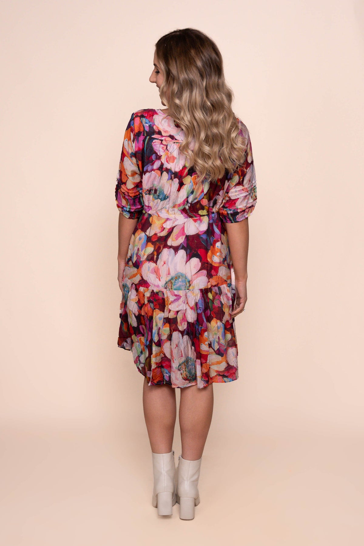 Raelynn Floral Dress in Multi