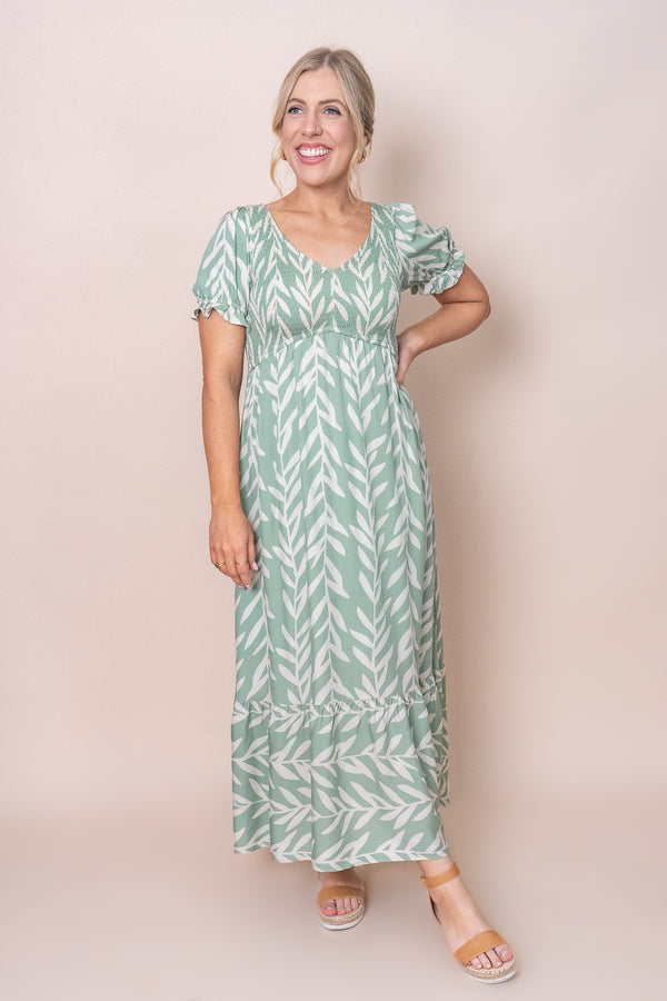 Finley Dress in Sage