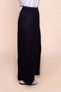 Olena Wide Leg Pants in Navy