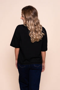 Bianca S/S Tee in Black