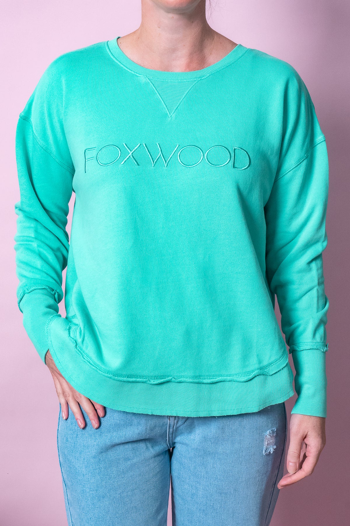 Simplified Crew in Teal - Foxwood