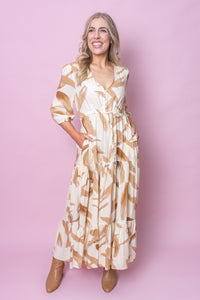 Juno Dress in Beige