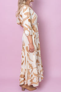 Juno Dress in Beige