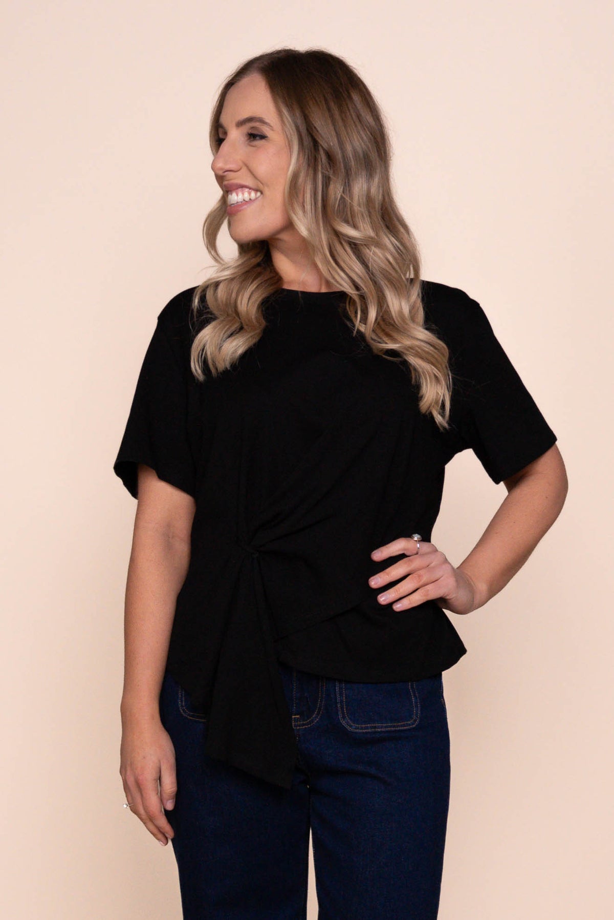 Greta Top in Black