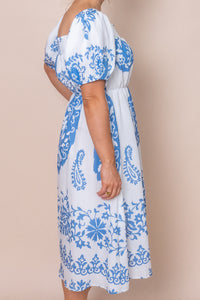 Gemma Dress in Blue