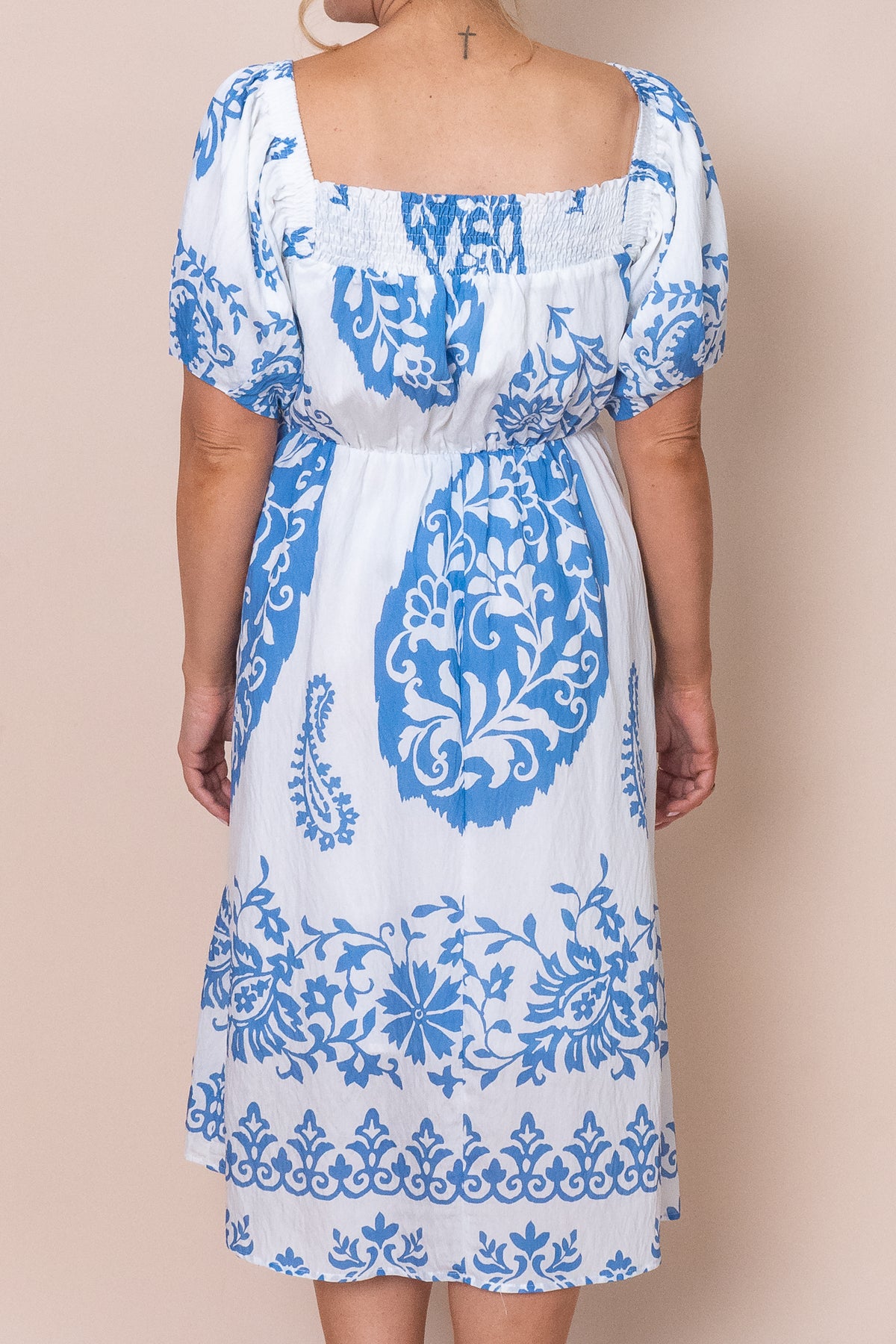 Gemma Dress in Blue