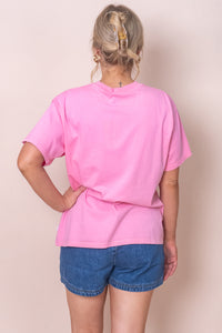 Capeside O/S Tee in Pink - All About Eve