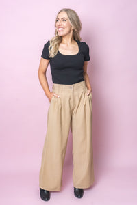 Mindi Pants in Fawn