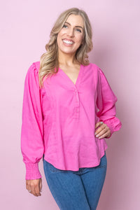 Verline Top in Pink