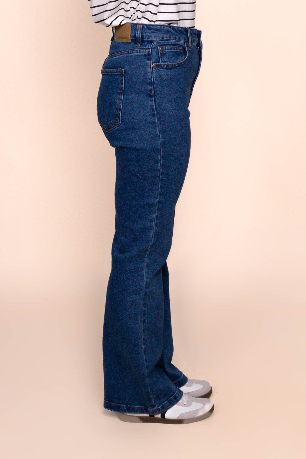 Tia Flare Jeans in Heritage Blue - All About Eve