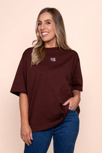 Silent Luxe Tee in Cherry - Silent Theory