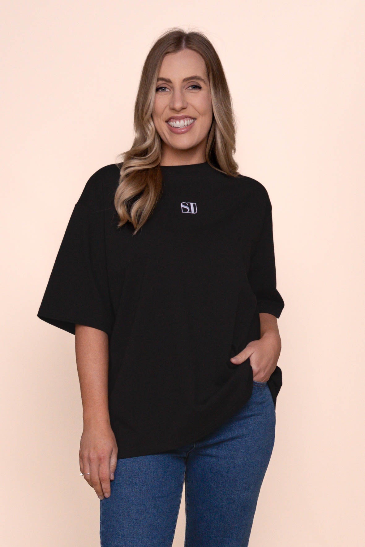 Silent Luxe Tee in Black - Silent Theory