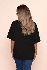 Silent Luxe Tee in Black - Silent Theory