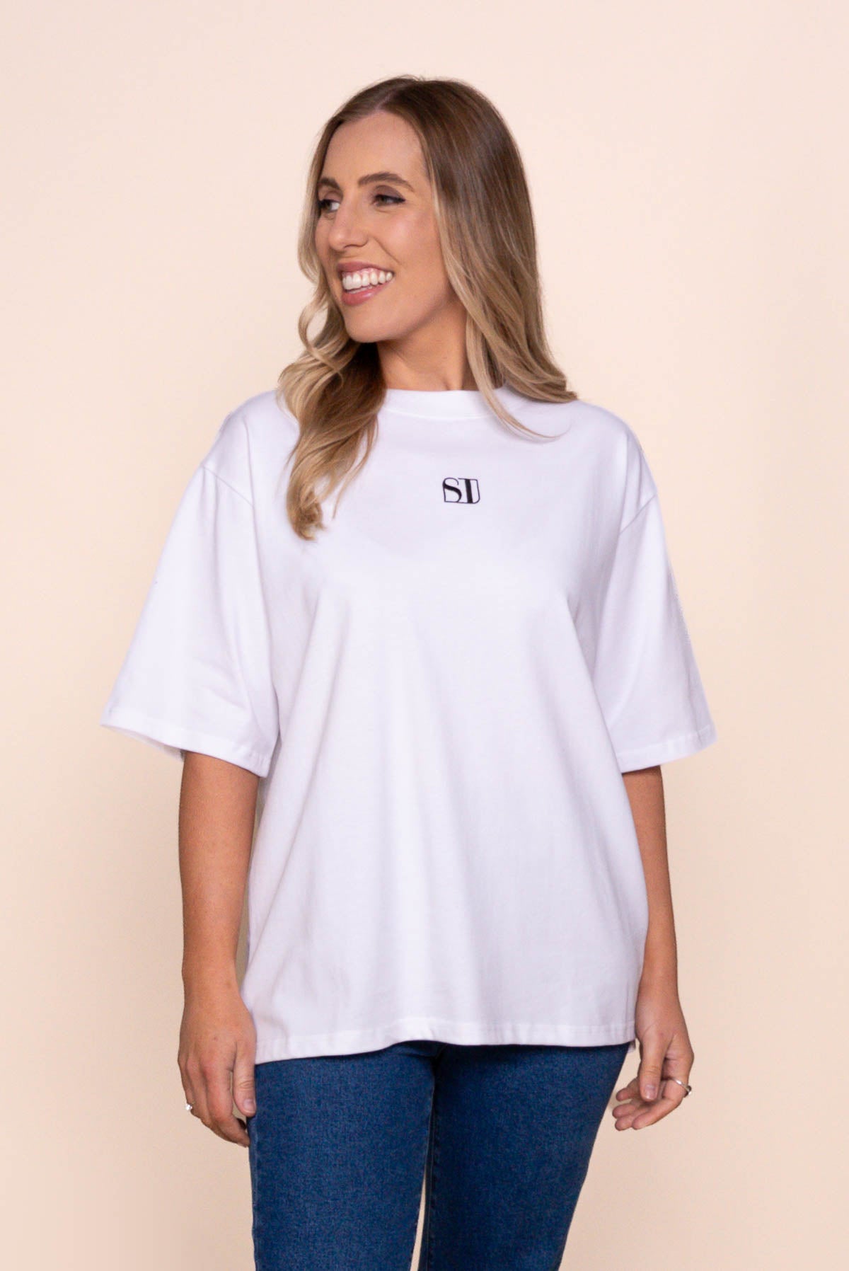 Silent Luxe Tee in White - Silent Theory