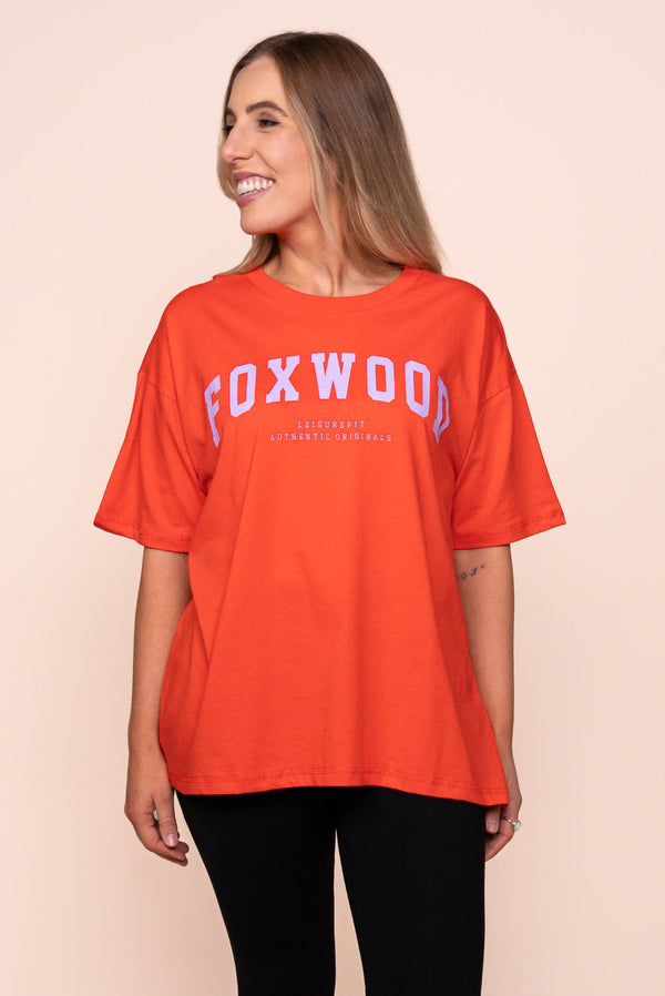 Interval Tee in Grenadine/Lilac - Foxwood