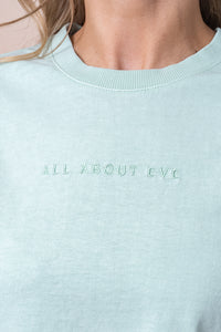 AAE Washed Tee in Surf - All About Eve