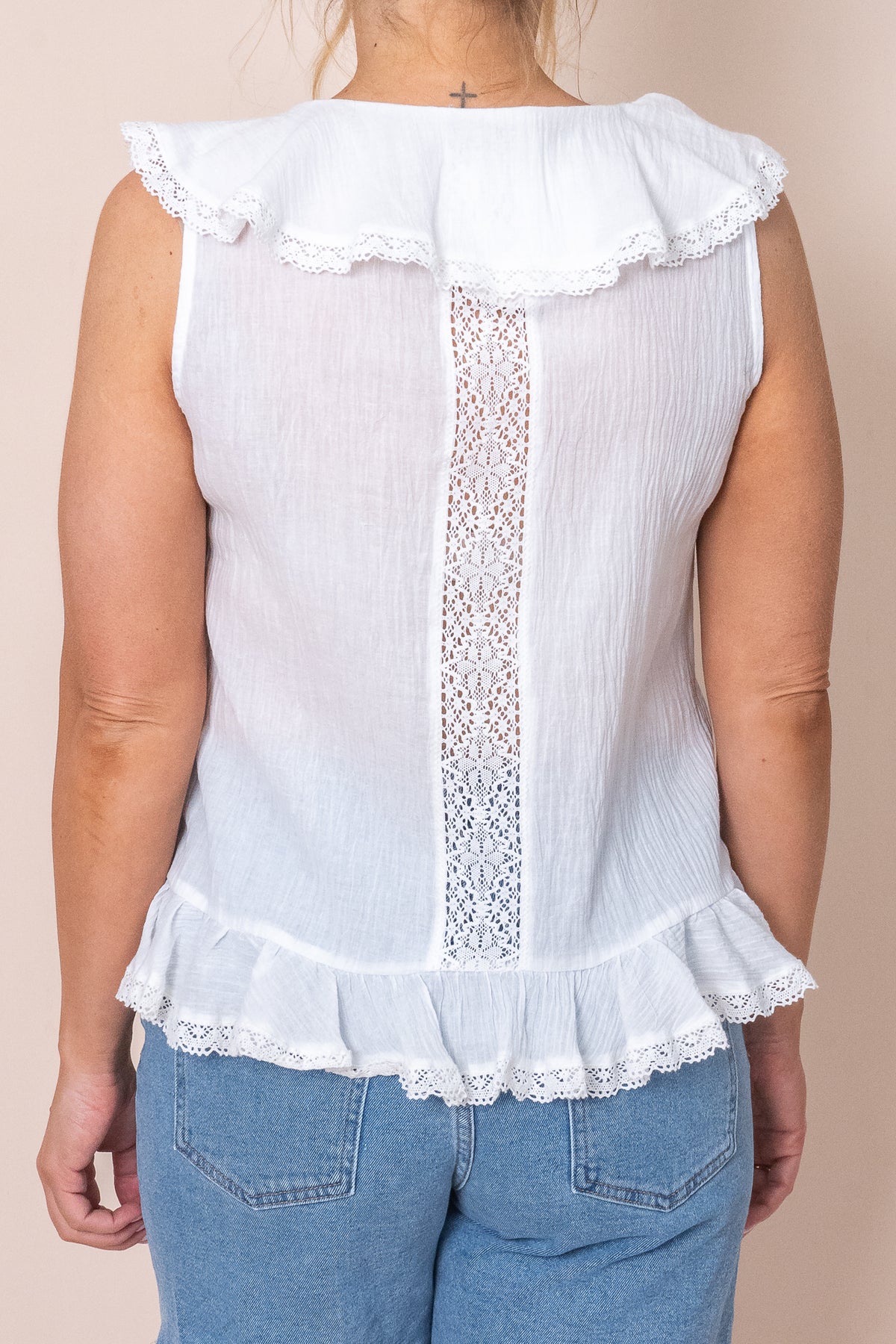 Edna Top in White