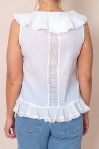 Edna Top in White