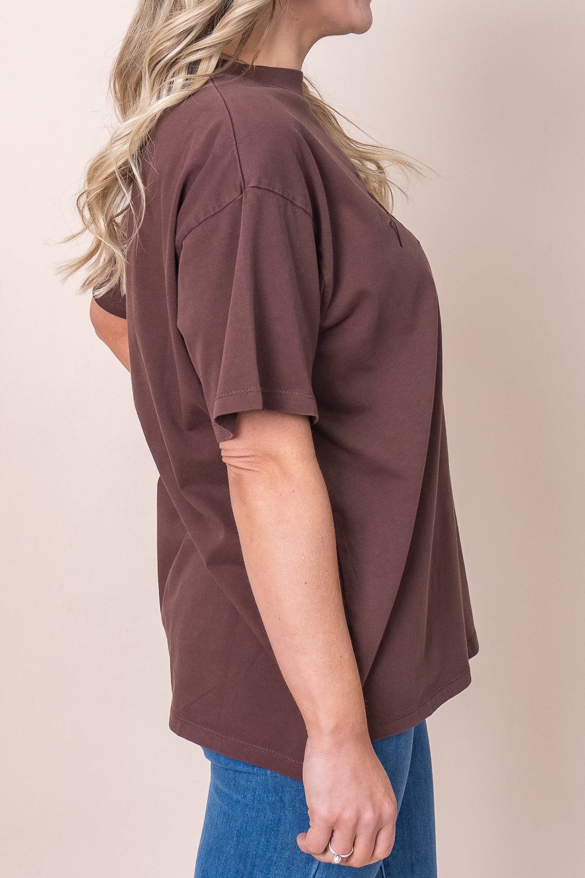 Classic Tee in Brown - All About Eve