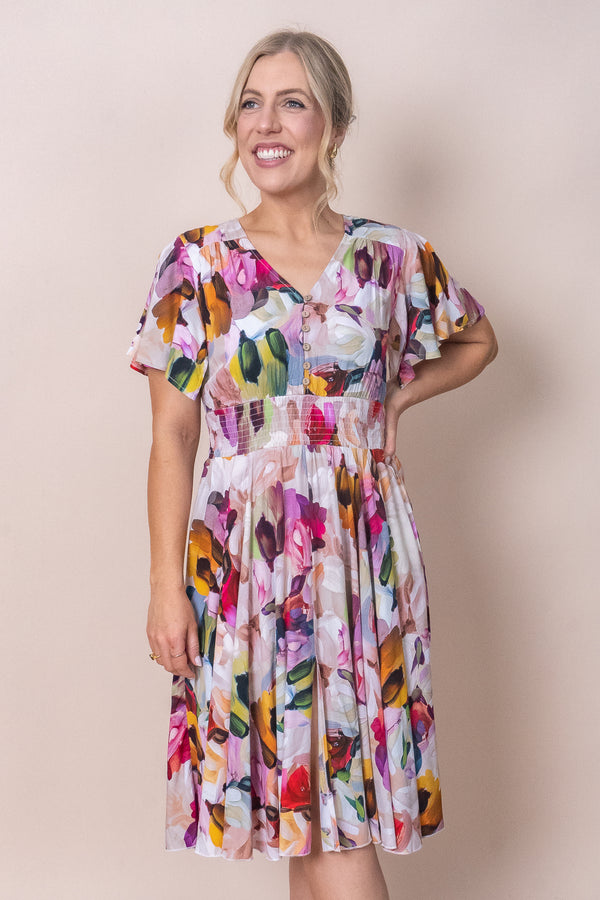 Sally Dress in Multi