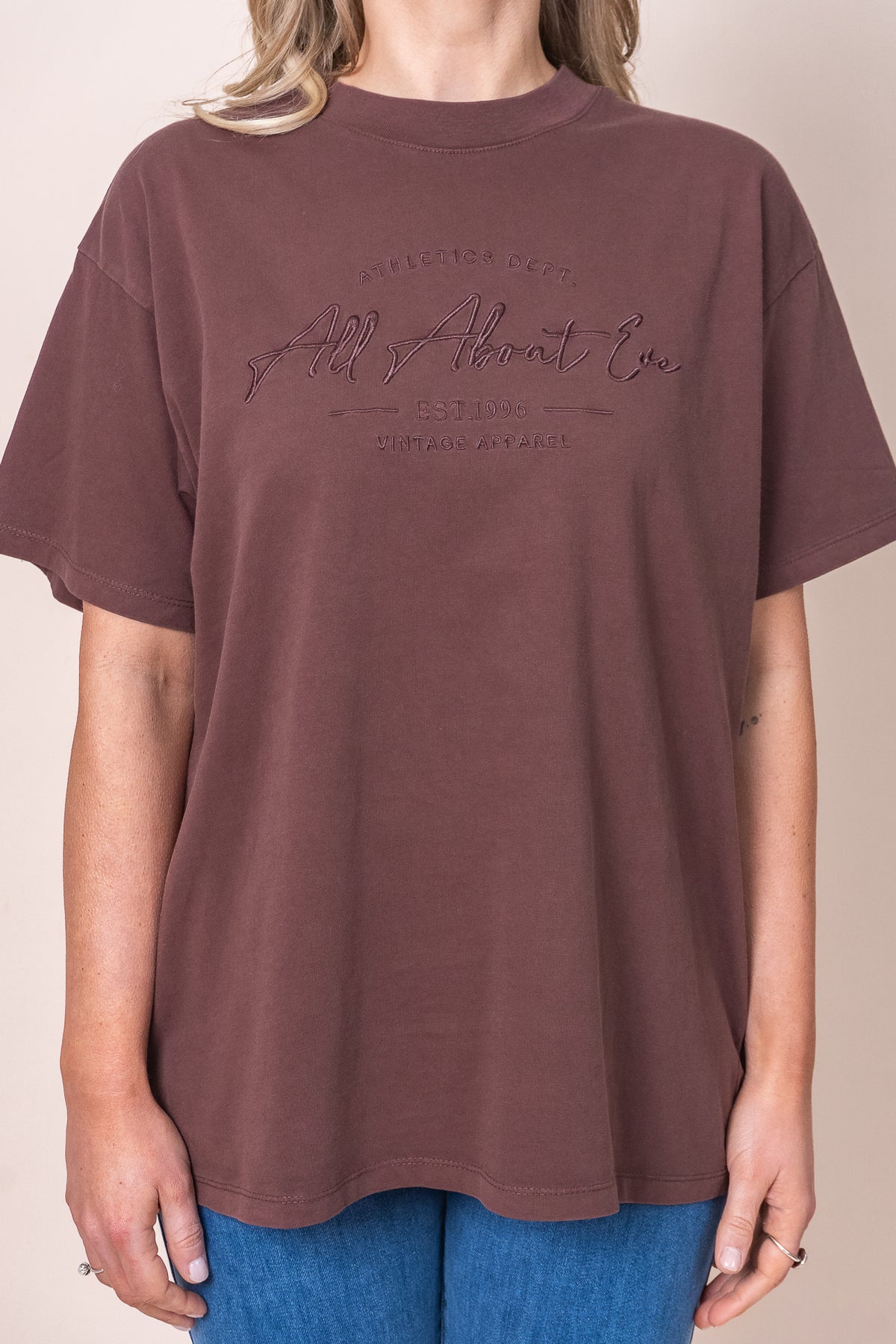 Classic Tee in Brown - All About Eve