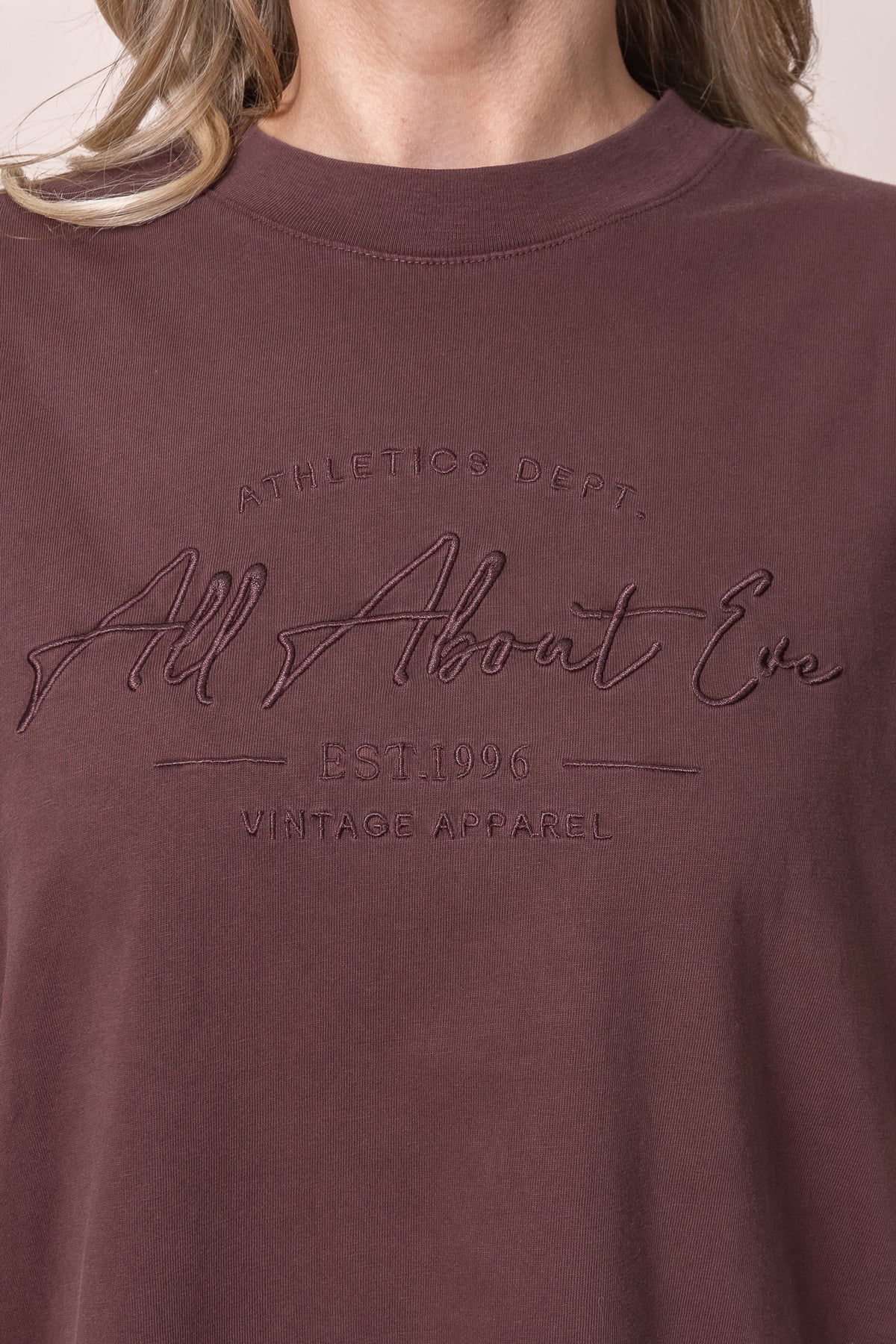 Classic Tee in Brown - All About Eve