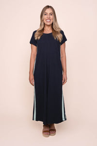 Recovery Dress in Navy and Mint - Foxwood