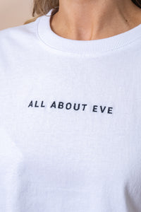 AAE Washed Tee in White - All About Eve