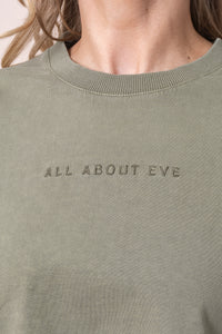 AAE Washed Tee in Khaki - All About Eve