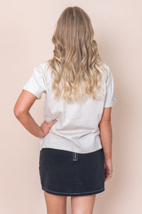 AAE Washed Tee in Oat - All About Eve